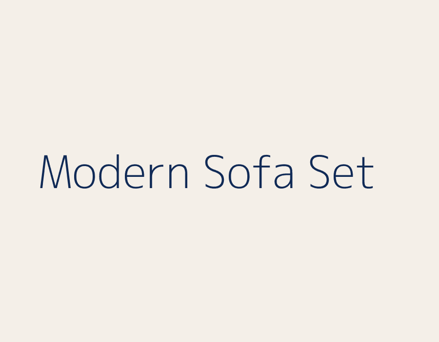 Modern Sectional Sofa Set for Apartments and Hotels